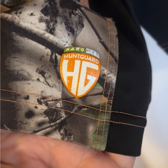 2 included Legendary Whitetails Camouflage long sleeve shirts cold weather gear - Picture 6 of 7